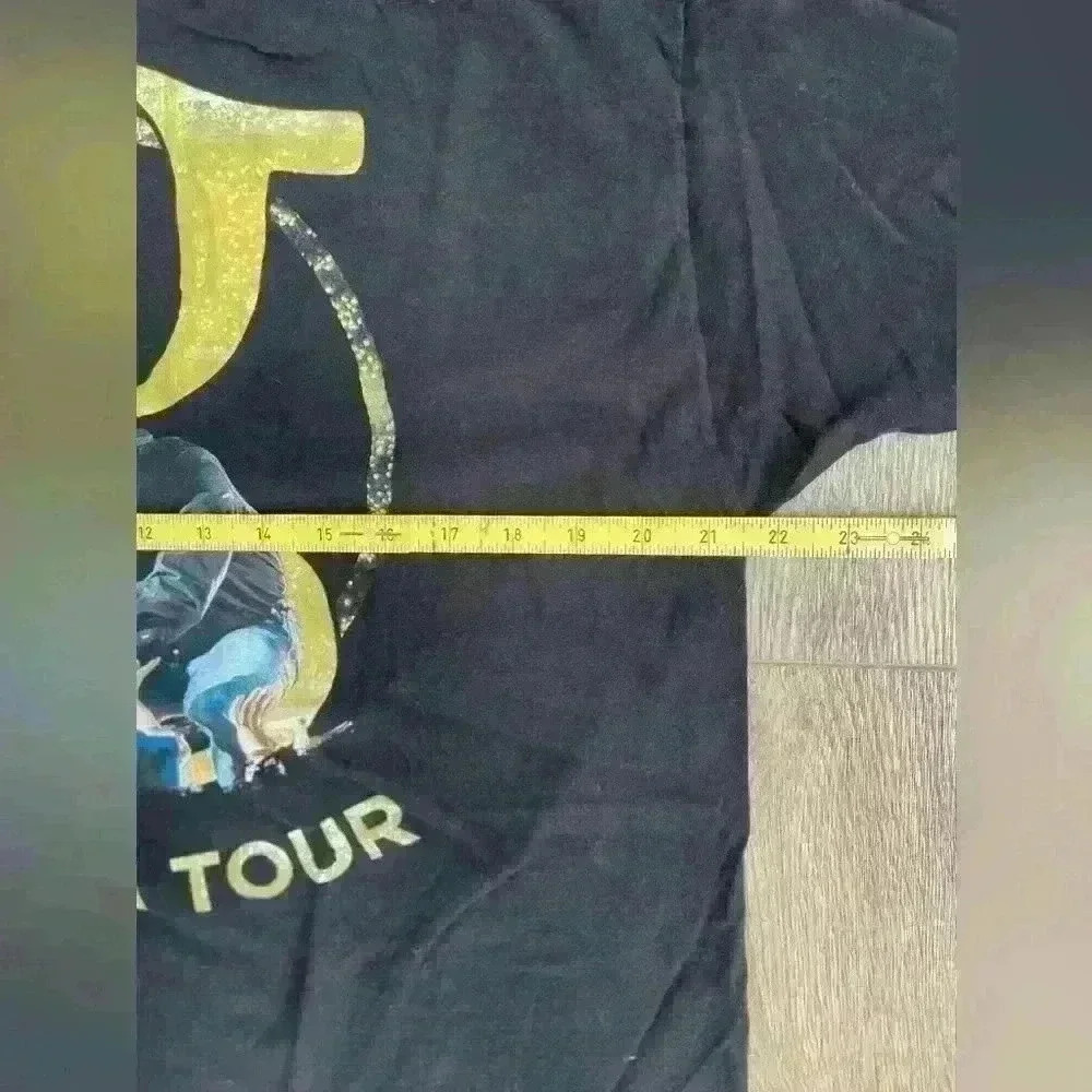 Garth Brooks Stadium Tour Hanes Mens Cotton Black T-Shirt Concert Tee Shirt XL - Picture 5 of 7